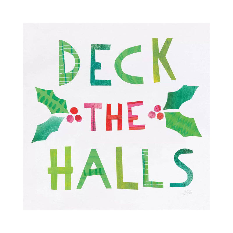 Christmas Collage II by Melissa Averinos - Wrapped Canvas Print, 66.04 cm H x 66.04 cm W x 1.91 cm D