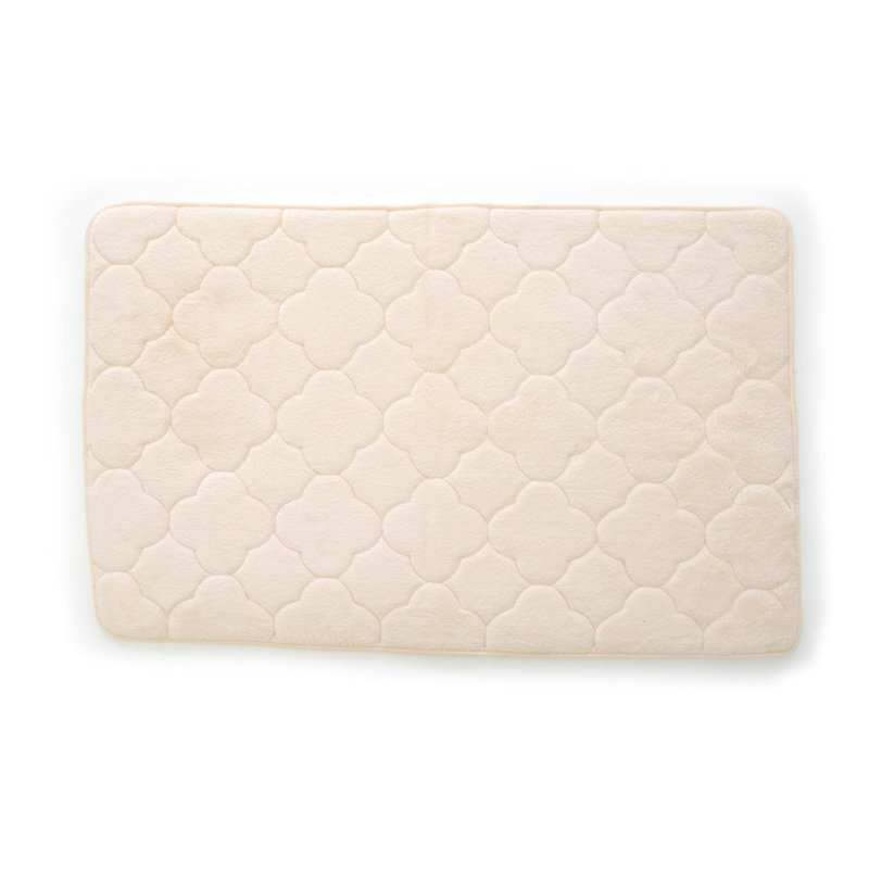 Tapis pour salle de bain Deleo, Angora, l 21 po x L 34 po