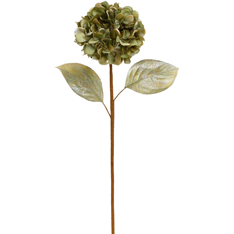Ensemble de 12 tiges d'hortensia scintillantes - 23 po