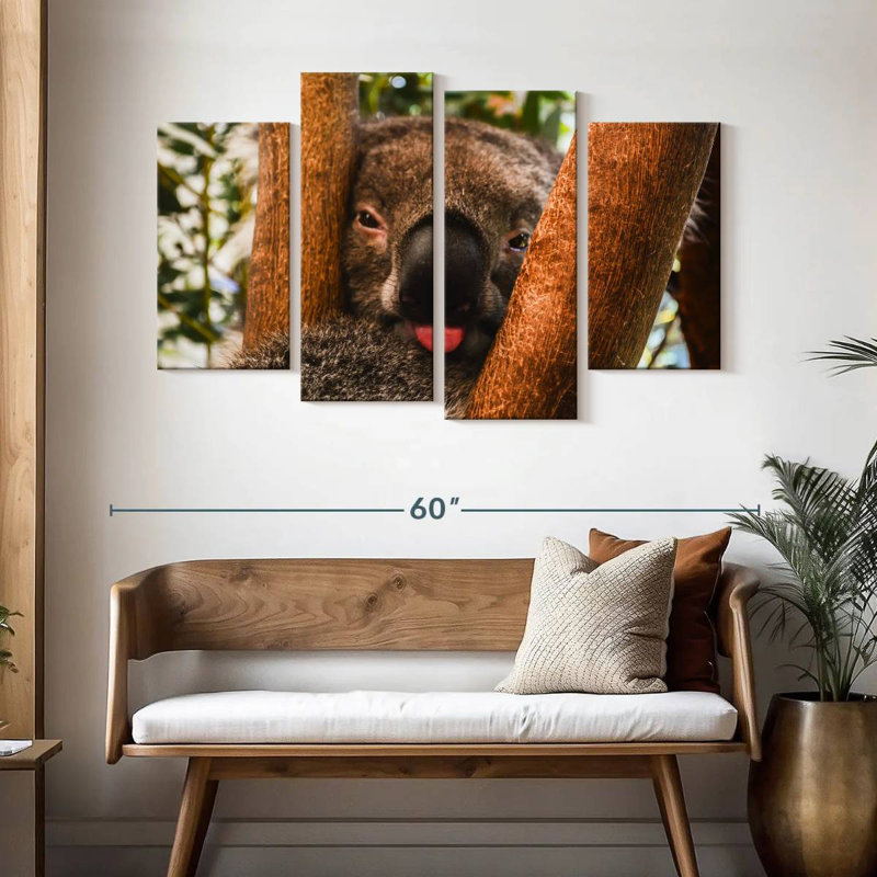 Brampt Funny Koala, 32" H x 52" W