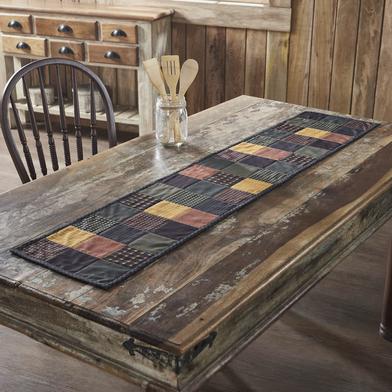 Heritage Farms Quilted Runner 8x24, 60" x 12"