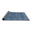 Tapis de zone bleu contemporain-379816104