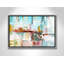 «Bola Color Block Splash» par Nan - reproduction de cadre flottant sur toile-63625983-63625987