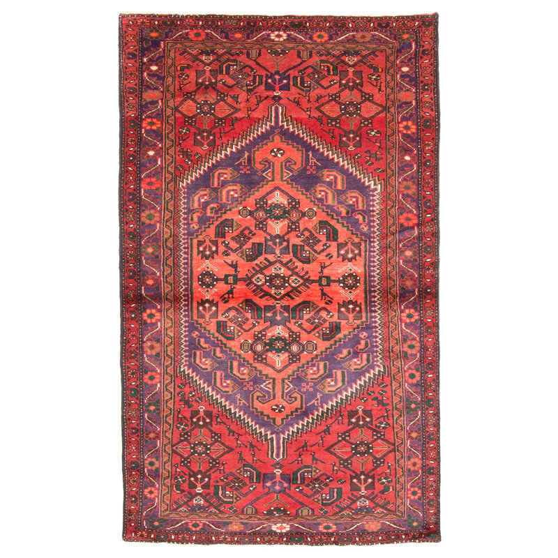 Tapis bleu marine Andelz 3 pi 11 po x 6 pi 10 po