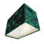 Contemporary Designer Crushed Velvet Fabric Rectangular Lamp Shade-196050987