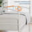Twin Daybed, Sturdy Metal Day Bed with Steel Slat Support, Arched Headboard Sofa Bed for Living Room, Bedroom and Guest Room-281850674