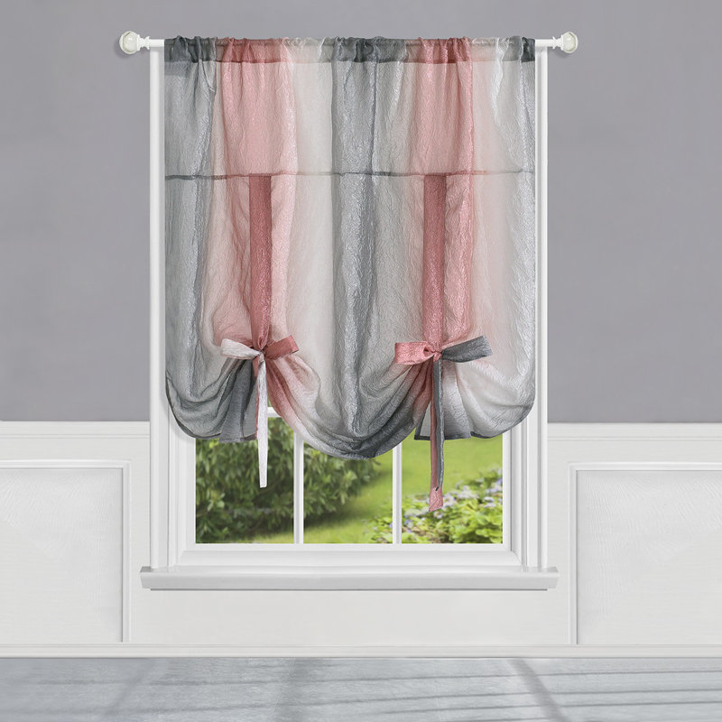 Sola Ombre Scalloped Window Valance, 50" x 63"