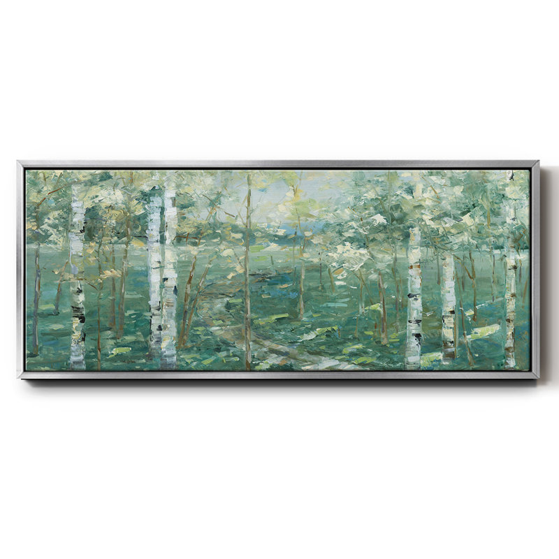 Meadow Light- Framed Canvas, 20" H x 50" W