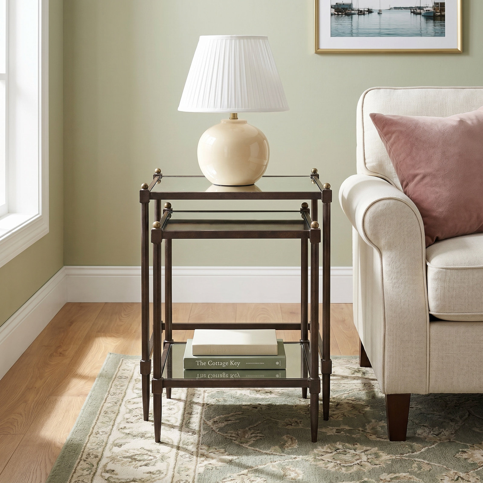 Agna 18" Nesting End Tables