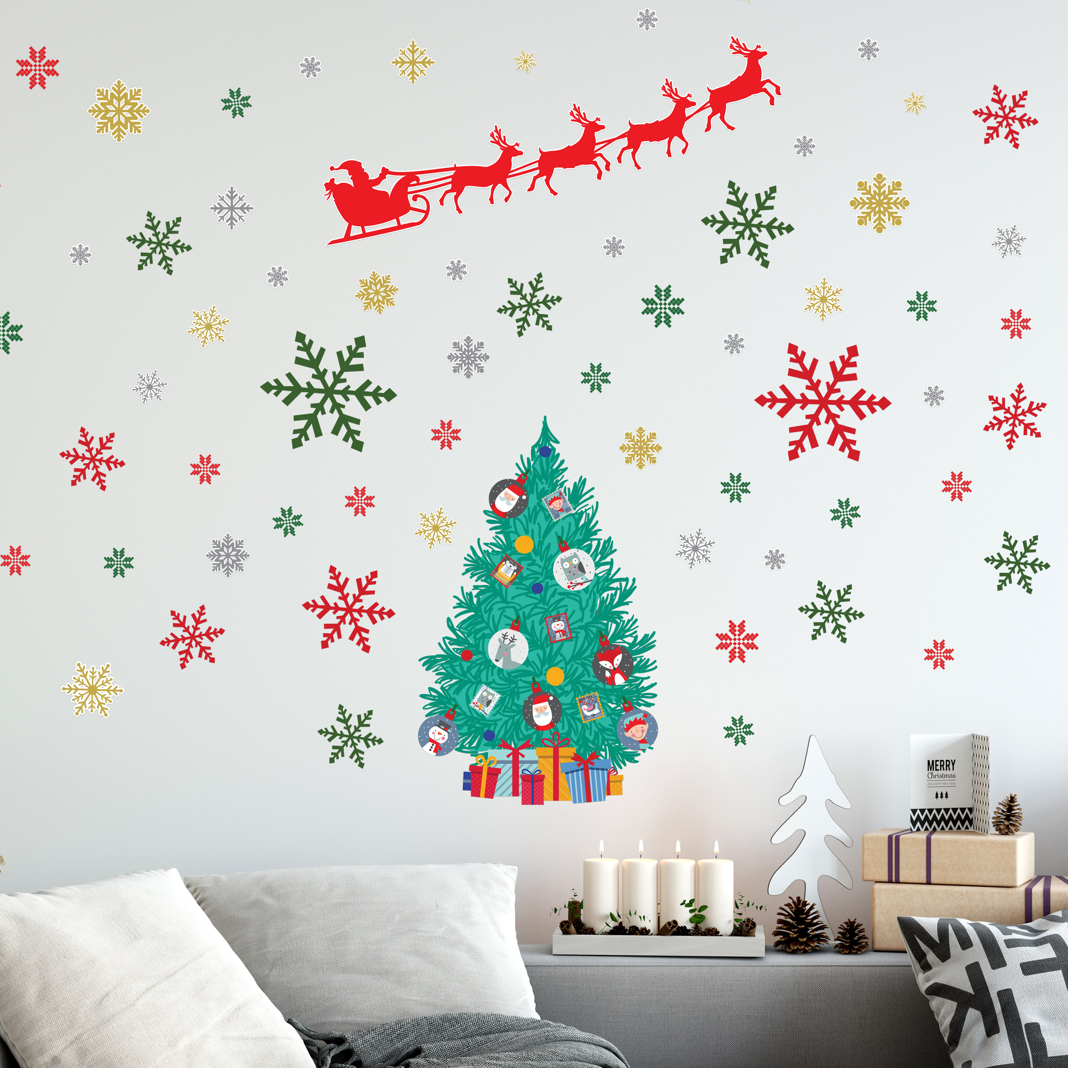 The Holiday Aisle® Wall Decal | Wayfair