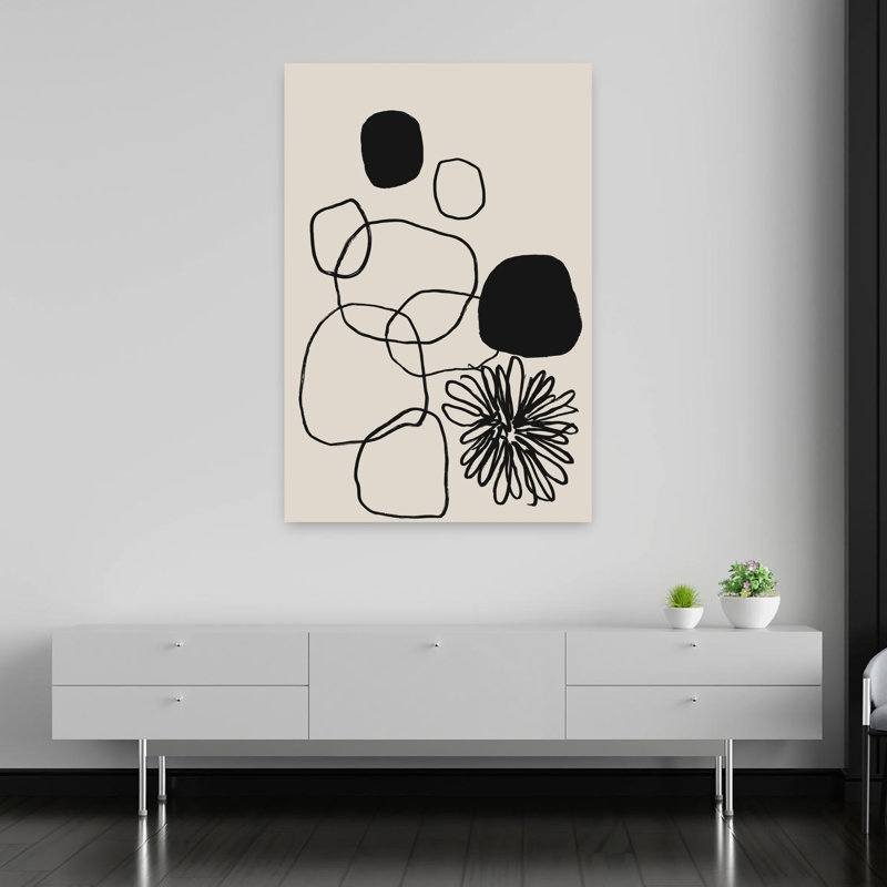 Art contemporain contemporain abstrait, H 60 po x l 40 po