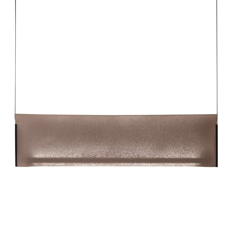 Nebra Pendant, 11.8" H x 39.4" W x 1.2" D, Taupe