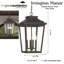 Irvington Manor - Lanterne suspendue à chaîne Xl-1864672777