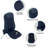 Shiatsu Back Massager With Kneading And Heating