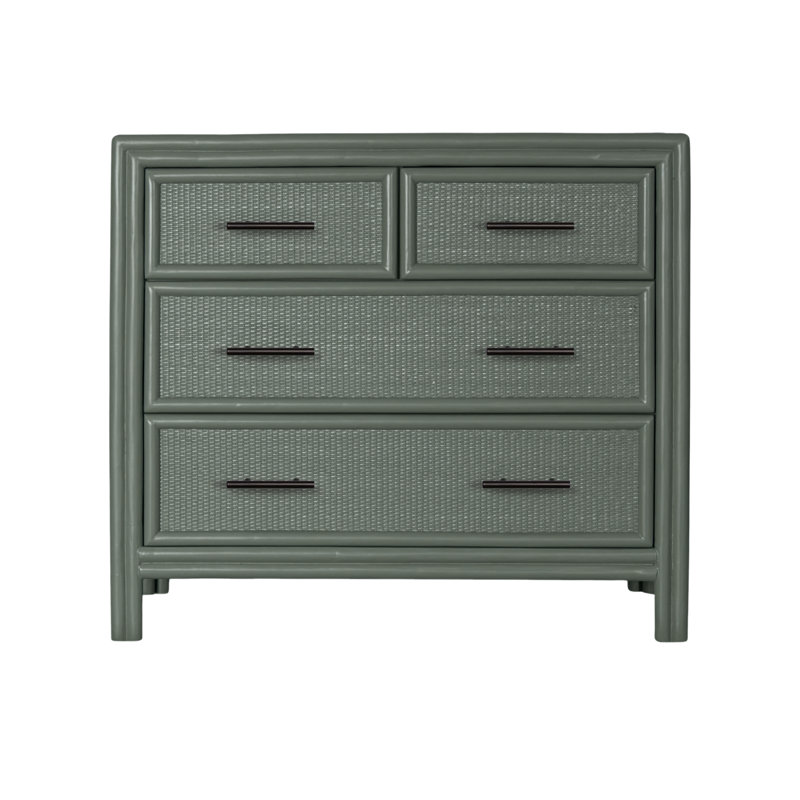 Aruba 4 - Drawer Nightstand, Evergreen