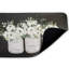 Tapis de sol anti-fatigue imprimé White Roses in Country Jars, par Lettred and Lined-441418463