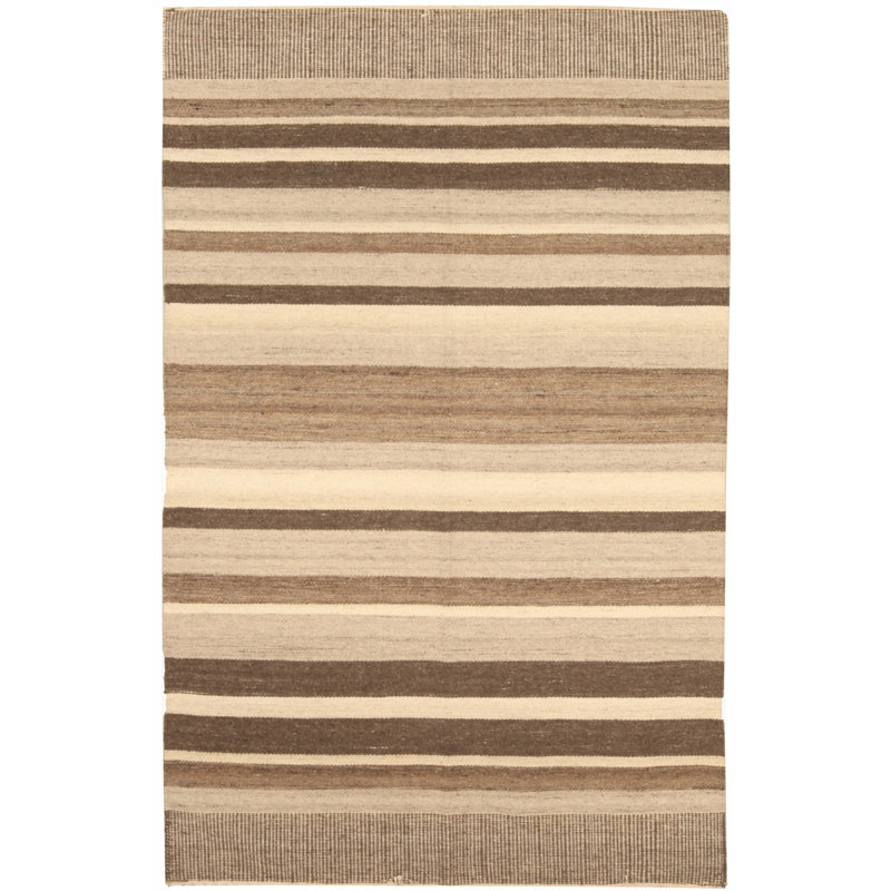 Modern One-of-a-Kind Rectangle 4' X 6'2" Area Rug