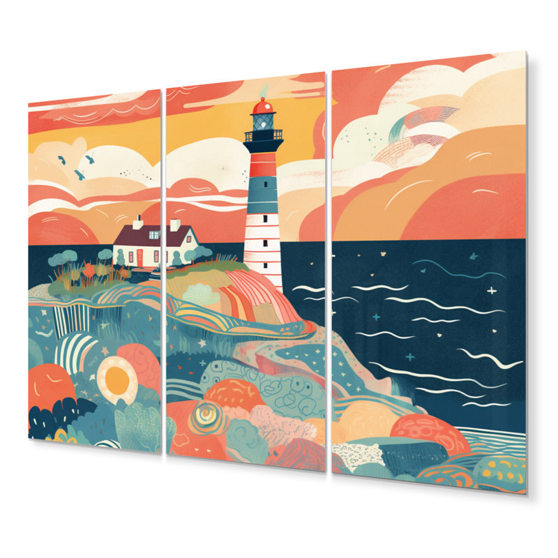 Coastal Nautical & Beach Wall Decor on Metal