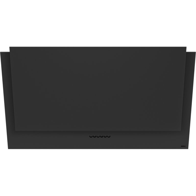 Zephyr Apex 90 cm. Hotte murale avec lumières DEL, Noir mat