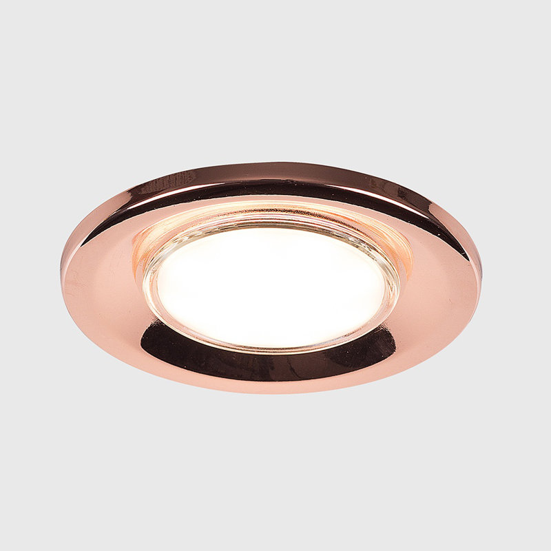 Pimentel 8cm Retrofit Downlight, Copper, Cool White