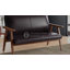 Causeuse ArchDuke de 51 po Mid-Century