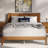 Knighten Solid Wood King Bed Frame Light Walnut-324616893-277294822