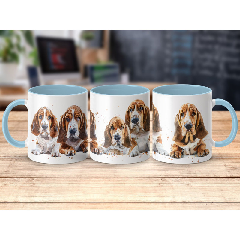 Mug, 3, Light Blue