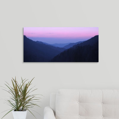 «Smokey Mountain Twilight» par Steven Maxx - reproduction de photo sur toile
