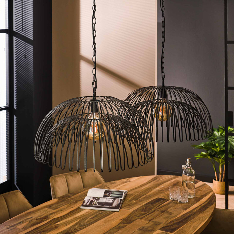 Alexandrya 2 - Light Metal Dome Pendant