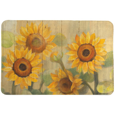 Tapis de bain Knutsen Farmhouse Sunflowers