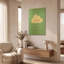 «Happy Cloud II» par Ann Kelle, art mural en métal doré, 24 po x 36 po-133651445