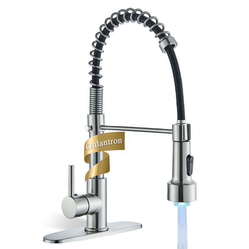 Robinet de cuisine AlenArtWater, Or brossé