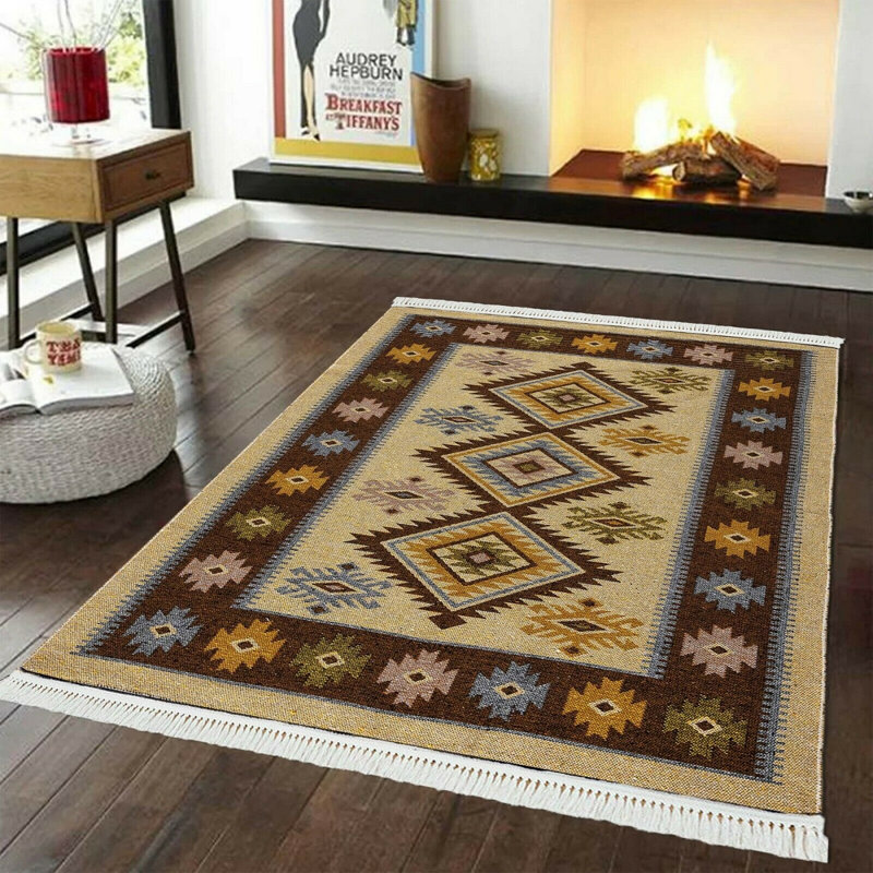 Piedmt Southwestern Area Rug, Runner 80 x 200cm