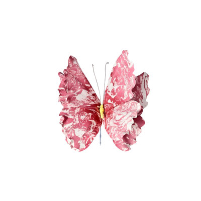  Fake Artificial Flowers Faux Silk Flowers Butterflys Veils Flower Window Decoration Flower Wedding Festival Party Outdoor Courtyard Decoration Scene Arrangement