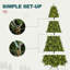  Arbre de Noël artificiel épinette pré-éclairé-1772441519