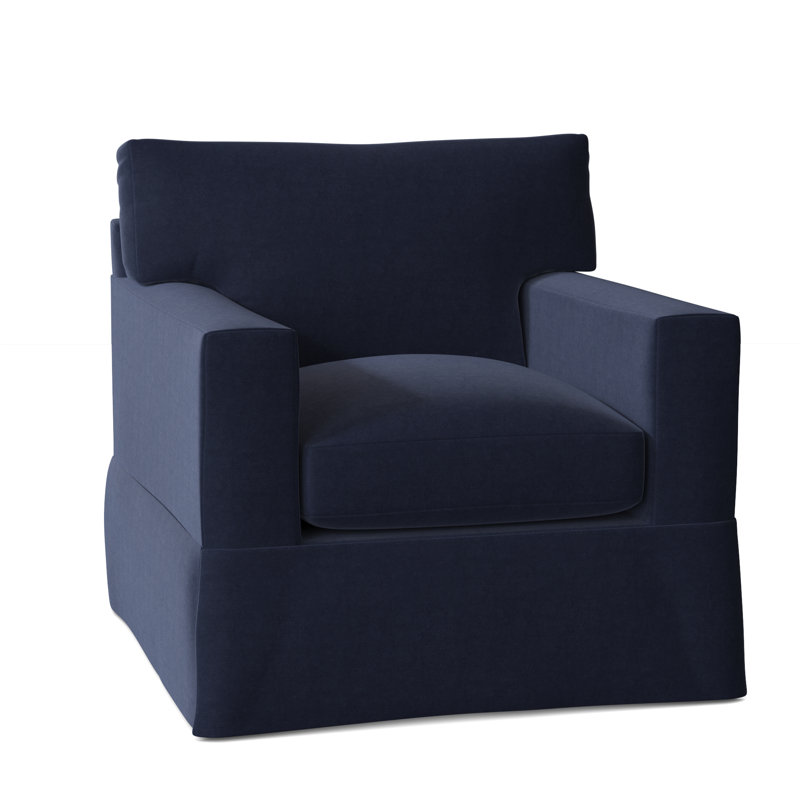 Fauteuil à housse large 37 po McCall, Akiko Midnight Performance