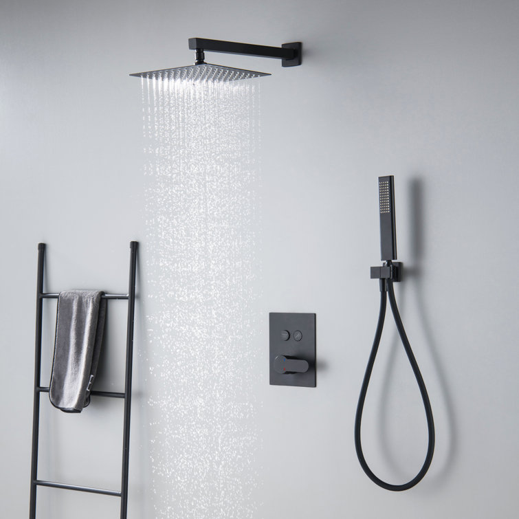Felixbath Pressure Balanced Complete Shower System With Rough-In Valve