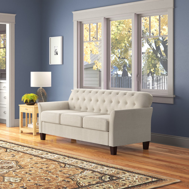Canapé Aimo, Polyester beige