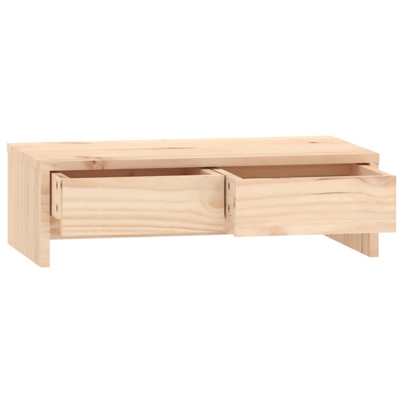 Lacandis Wood Monitor Stand, 15cm H x 50cm W x 27cm D, Wood
