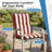  Outdoor Tufted Chair Cushions Set of 2, 39 x 20 x 2.4 Inch-636694922-636694926