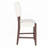 Upholstered Barstools with Solid Wood Legs-1231093012