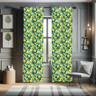 Nature Semi-Sheer Rod Pocket Sliding Panel