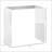 Rectangular Coffee Table with Manufactured Wood Table Topand Shelf