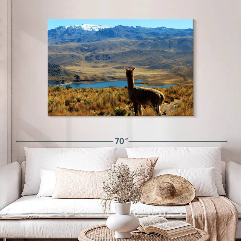 Brampt Lakeside Alpaca, 32" H x 48" W