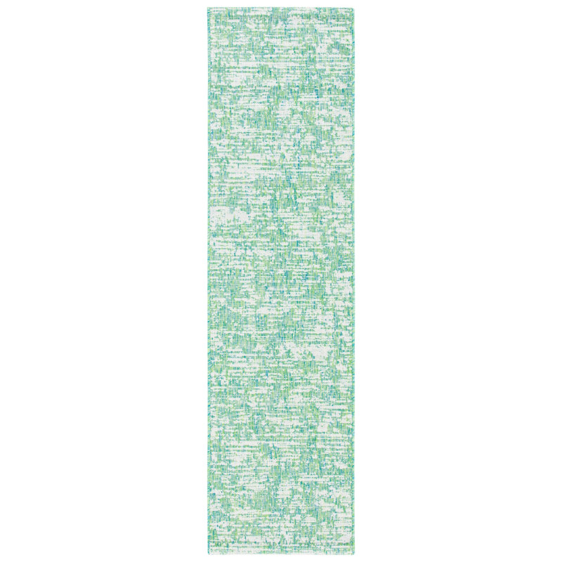 Willaurie Performance Abstract Indoor/Outdoor Area Rug, Runner 2'3" x 8'