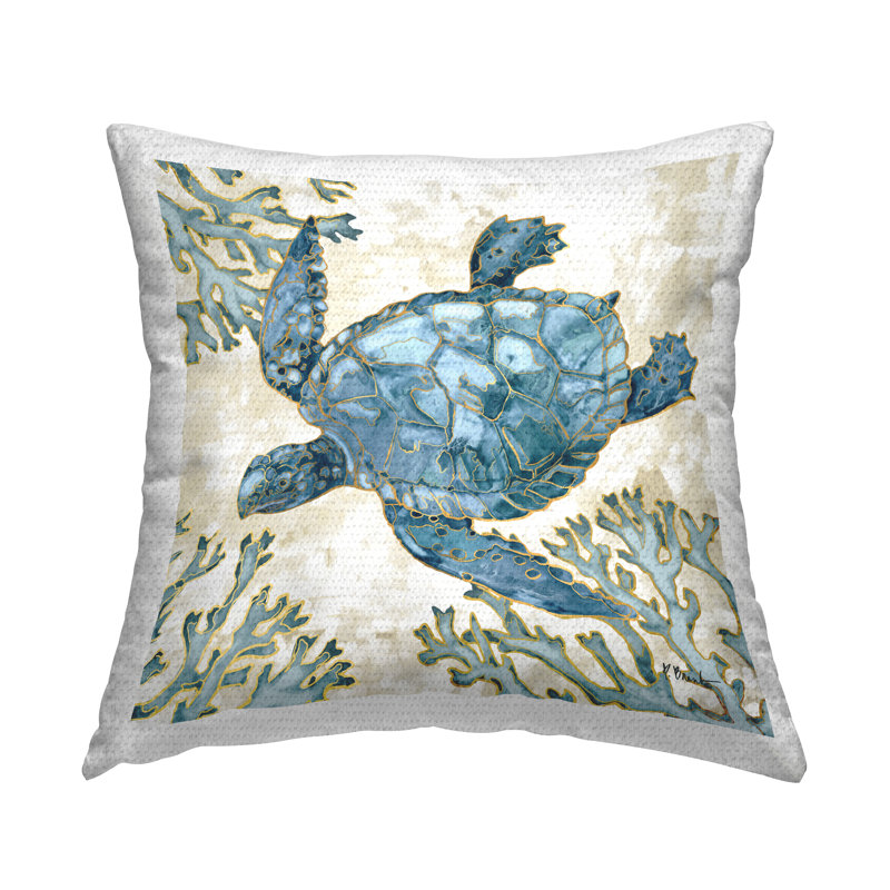 Abstract Outdoor Throw Pillow