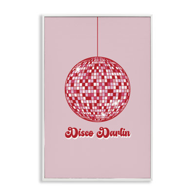 «Retro Disco Darlin», estampe numérique par JJ Design House, LLC.
