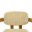 Chaises longues 2 pièces en bois d'acacia avec rotin tissé