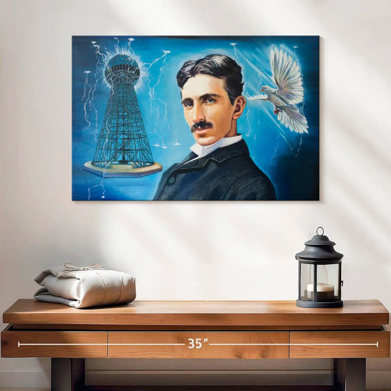 Keiraleigh Nikola Tesla, H 16 po x l 24 po