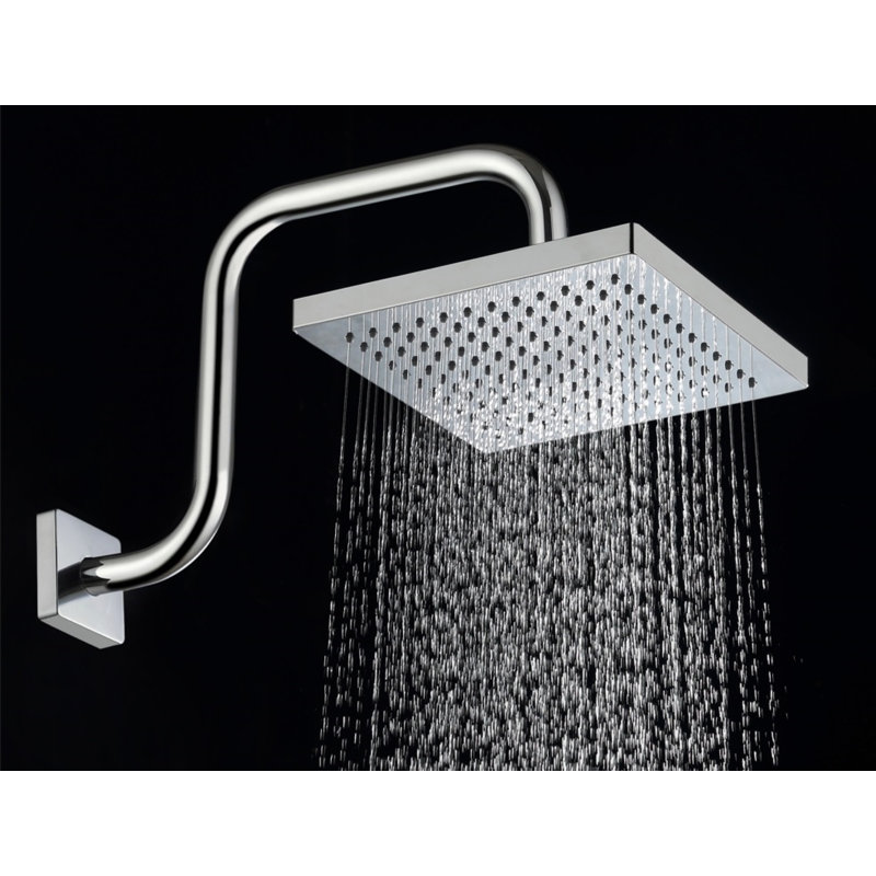 Flood Fixed Shower Head 1.8 GPM GPM, Polished Chrome